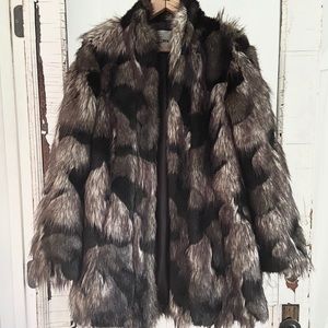 ASOS faux fur jacket